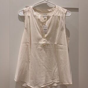 Silk Layering Sleeveless Blouse